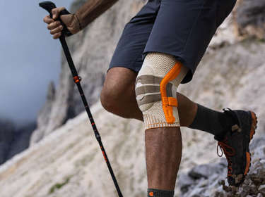 Die neue Outdoor Knee Support Merino Kniebandage